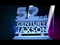 52nd Century Jaxson Logo 20th MacxThorX Studios Style Wii Font