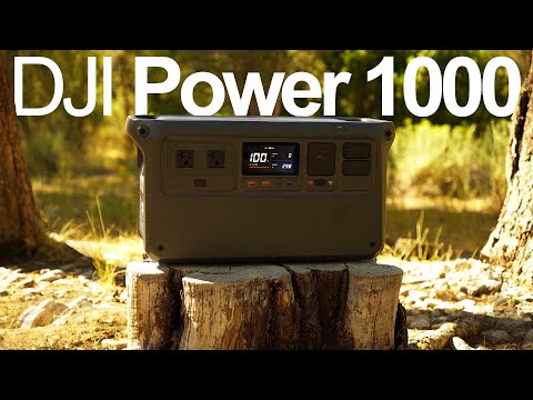 DJI Power 1000 Portable Power Station, 1024Wh LiFePO4 Battery, 2200W (Peak 2600W) AC/140W USB-C Output, 23db Ultra-Silent, Solar Generator For Home Backup, Camping (Solar Panel Optional) video review thumbnail