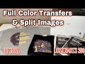 How to get Full Color Images on Dark Shirts & Split Large Designs with the Luminaris 200 White Toner