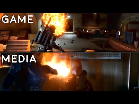 Battlefront 2 Hero Abilities vs Star Wars Media