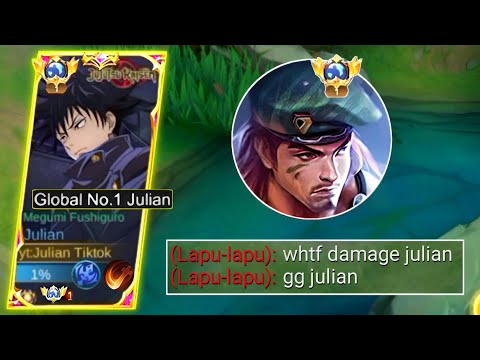 JULIAN VS LAPU - LAPU IN EXP LANE(who will win?) | JULIAN BEST BUILD OFFLANER 2023 | MLBB