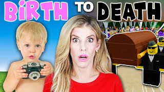 Birth to Death of a Youtuber in Brookhaven! (Rebecca Zamolo Roblox RP)