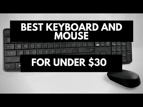 Belaidis klaviatūros ir pelės rinkinys Logitech MK235, RU išdėstymas