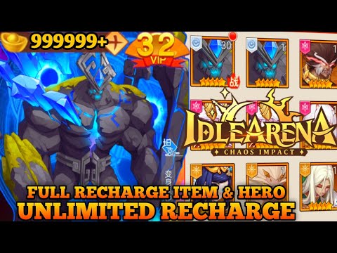 FULL RECHARGE INGOTS + ITEM + ALL HERO IN GAME