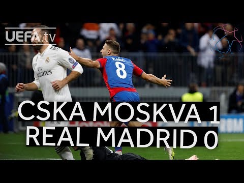 CSKA MOSKVA 1-0 REAL MADRID #UCL HIGHLIGHTS