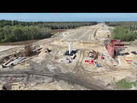 Budowa drogi ekspresowej S19 Lublin Lubartów tydzień 37_2025