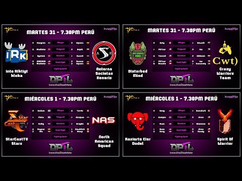 DPTL Semana 5 - Red vs SoW y SCTV vs NaS