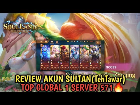 REVIEW AKUN SULTAN TOP GLOBAL 1 SERVER WLD 571(TehTawar),AKUN TER NGERI HERONYA UDAH FULL SKIN🔥|SLR