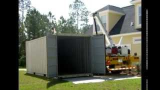 preview picture of video 'HIPPO Storage Portable Containers (compare to PODS), Kingsland / St Marys / Kings Bay GA'