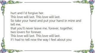 Chris Isaak - This Love Will Last Lyrics