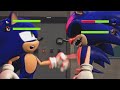 Shadow And Sonic Vs SONIC EXE With HEALTHBARS