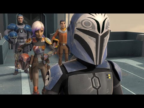 Mandalorians & Bo-Katan vs The Empire [4K HDR] - Star Wars: Rebels
