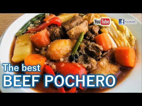 The best BEEF POCHERO RECIPE | How to cook POCHERONG BAKA | DAN LEVI