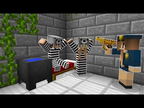 KADIN POLİS BENİ TUTUKLADI! - Minecraft