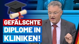 Ausländische Ärzte mit falschen Qualifikationen! Joachim Bloch - AfD-Fraktion im Bundestag
