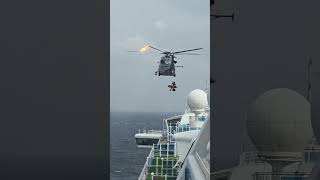 Diamond Princess: medi vac in the South China Sea