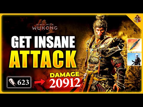 Secret to Over 600 Attack Power in Black Myth: Wukong! Attack Build Guide - NG++