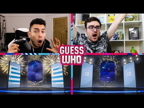INSANE CHAMPIONS LEAGUE PACK LUCK 🔥 GUESS WHO FIFA vs AJ3 (GUESS WHO PACKS)