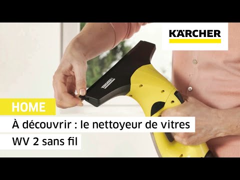 À découvrir : le nettoyeur de vitres WV 2 sans fil | Kärcher