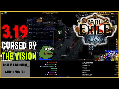 ⚡ POE 3.19 ⚡ Ruetoo - Cursed by The Vision