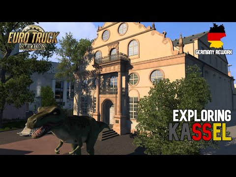 Exploring Reworked Germany: Kassel - Euro Truck Simulator 2