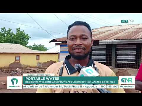 Kojoboni Gets Potable Water As Kpandai Assembly Commissions Mechanised Borehole