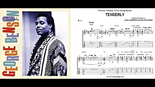 George Benson Chord Melody Guitar Transcription of &quot;Tenderly&quot;