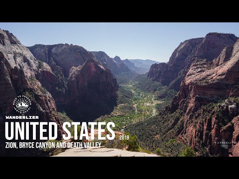 Wanderlier road to freedom - Zion, Bryce Canyon & Death Valley National Park - USA roadtrip 2019 4K
