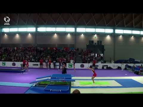 Nuno VILLAFANE (ESP) - 2022 junior European Champion, Double Mini-Trampoline