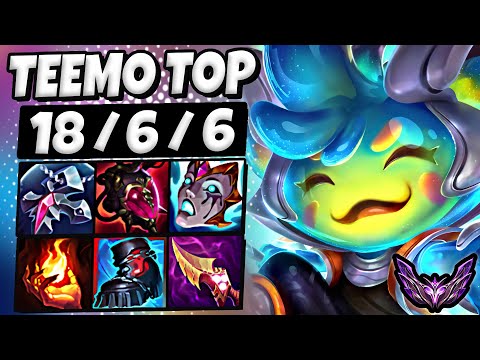 Teemo vs Shen [ TOP ] Lol Korea Master Patch 25.18