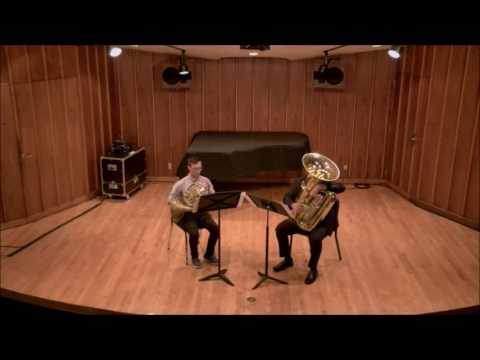 Frackenpohl: Three Dances for Horn and Tuba - I. Rag