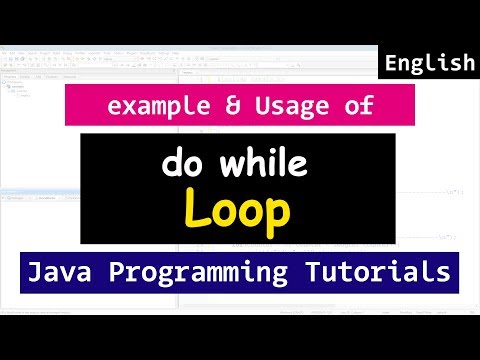 DO WHILE Loop in Java Programming Video Tutorials For Beginners