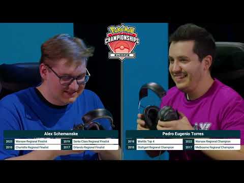 TOP4 Alex Schemanske Vs Pedro Eugenio Torres | 2023 Pokémon Europe International Championships