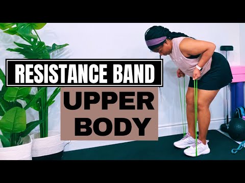 25 MIN RESISTANCE BAND UPPER BODY WORKOUT | Build N' Shred Summer Challenge 6