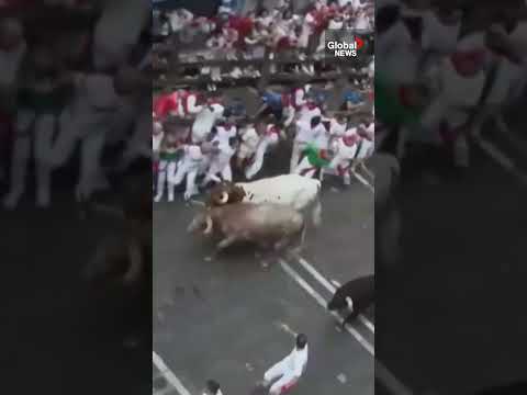 San Fermin Festival kicks off in Spain with running of the bulls 🐂
