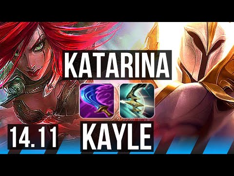 KATARINA vs KAYLE (MID) | Rank 3 Kata, 8/3/10, 500+ games | EUW Challenger | 14.11