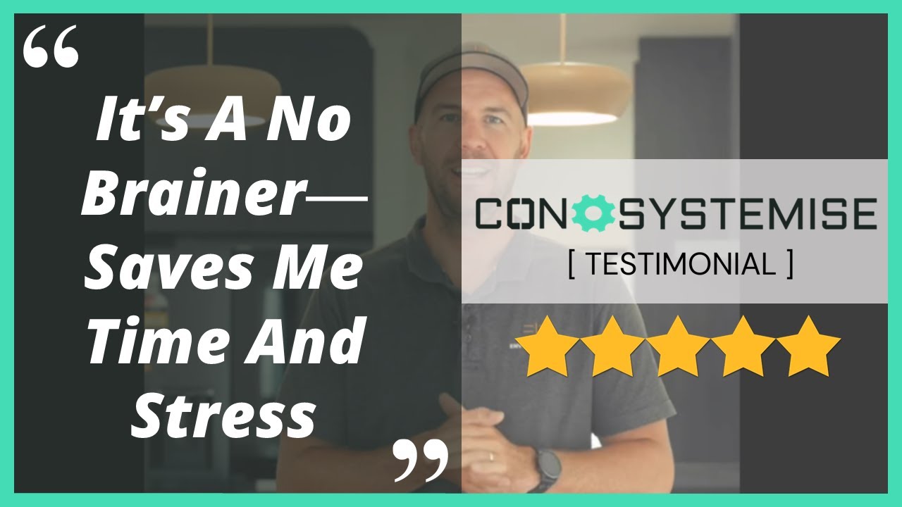 Consystemise Testimonial - ENVISION BUILDING