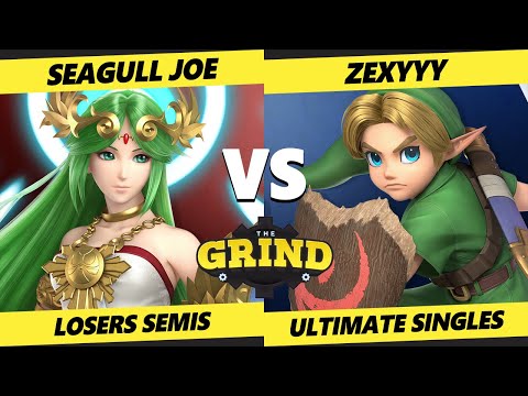 The Grind 208  Losers Semis - Seagull Joe (Palutena) Vs. Zexyyy (Young Link) SSBU Smash Ultimate
