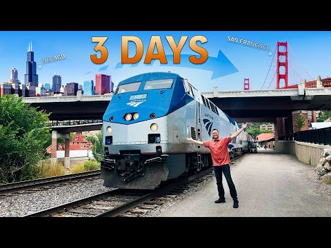 52 Hours on Train Across America in a Sleeper Car!