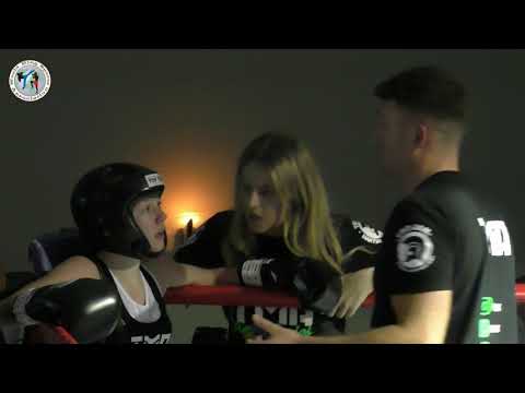 TMA Fight Series WRSA World Junior Kickboxing Title Sophie Curry Ireland V Faye Blount England