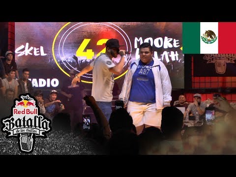 SKEL vs MOORE KILLAH  - Octavos: GUADALAJARA, México 2017 Red Bull Batalla de los Gallos