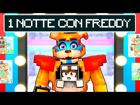 HO PASSATO 1 NOTTE CON FREDDY FNAF SECURITY BREACH SU MINECRAFT !