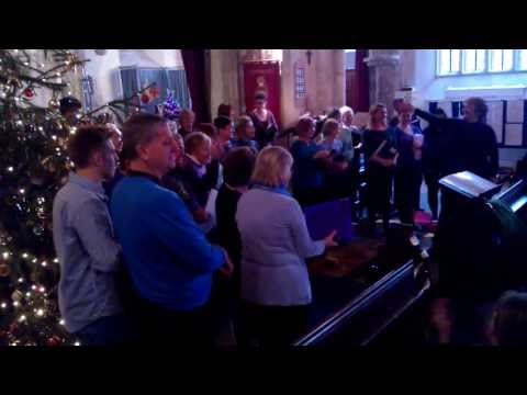 Downton Community Choir at St Laurence Church on 15.12.2013
