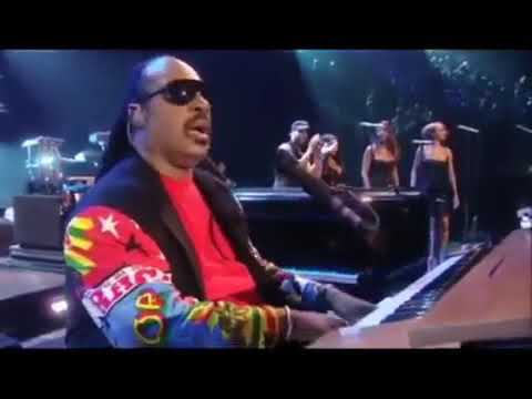 Isn't she lovely with my dear father Stevie wonder and sister Aisha morris