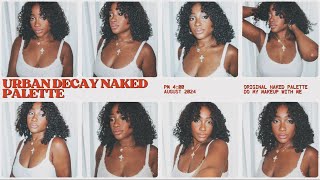 Do my filming day makeup with me ft. Urban decay naked palette + lofi