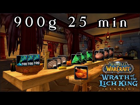 Make TONS of gold with cooking alts!