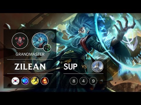 Zilean Support vs Galio - KR Grandmaster Patch 9.5