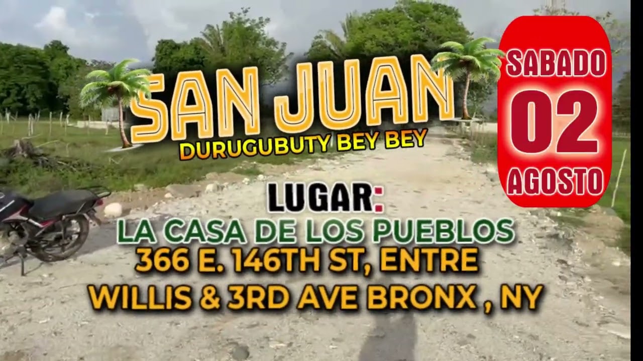02 DE AGOSTO EN EL BRONX SAN JUAN ASAMBLEA