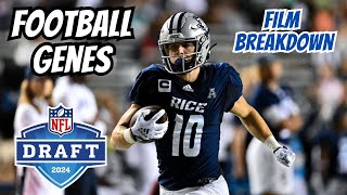 Luke McCaffrey is the TOUGHEST WR in the 2024 NFL Draft | Washington Commanders