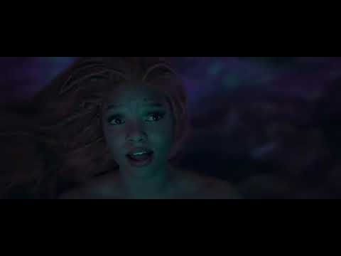 ursula takes ariel's voice and ariel turns human | little mermaid 2023 full transformation scene hd